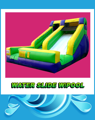 water slide pool rentals